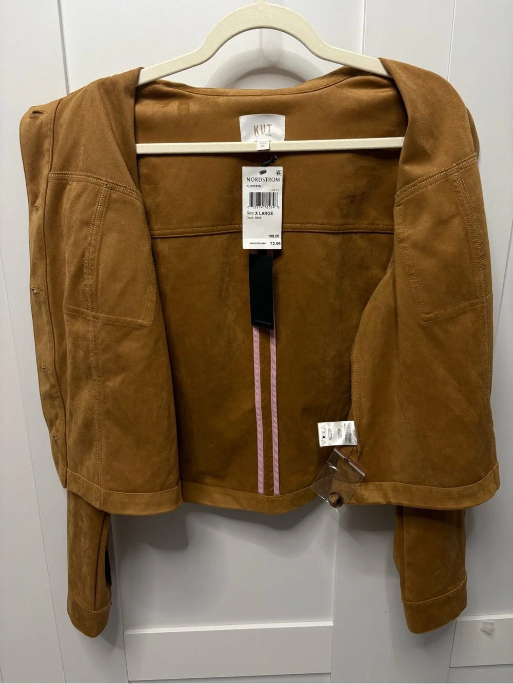 Kut From The Kloth faux-suede button-up jacket